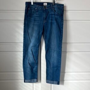 Hudson Cuffed Ankle Jeans Size 30